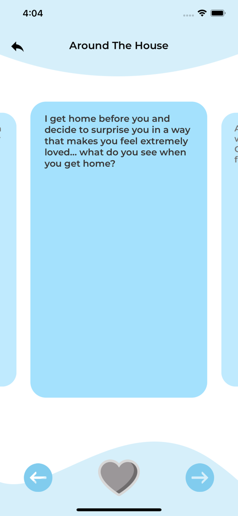 ?sForHer: Lesbian LGBTQ ? App - Um cartão iniciador de conversa na categoria Pela Casa do aplicativo de relacionamento lésbico Questions for Her.
