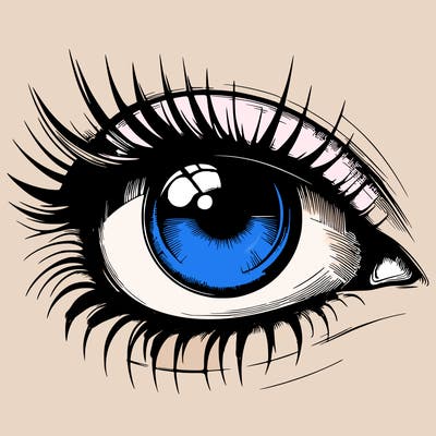 realistic eye