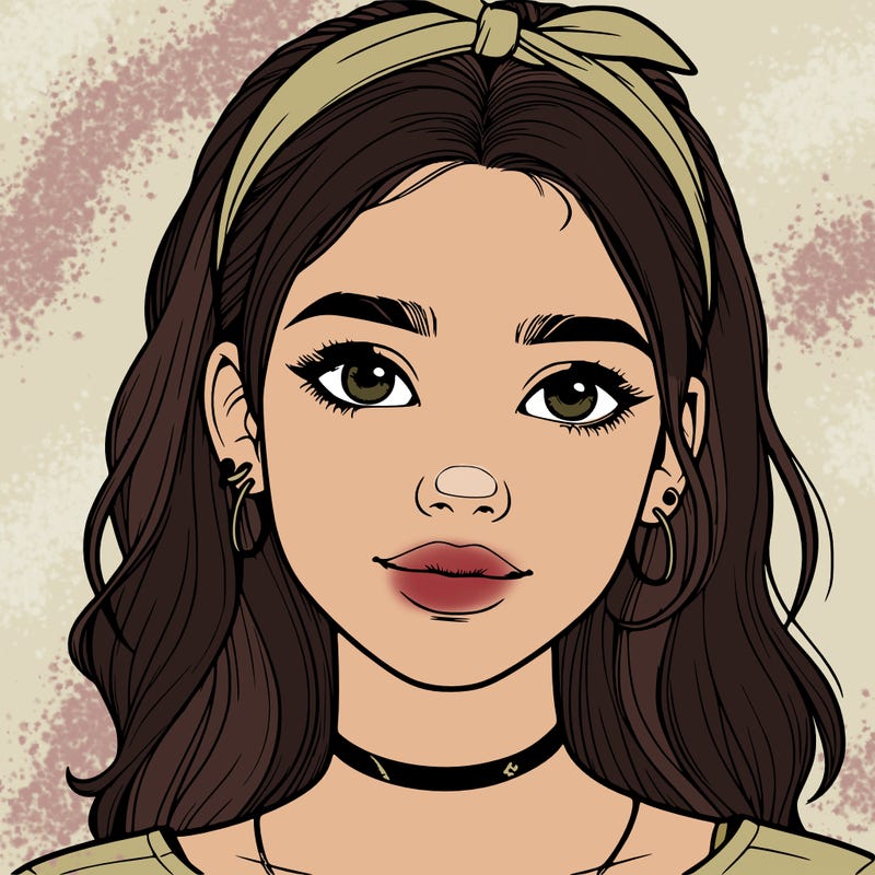 realistic teenage girl