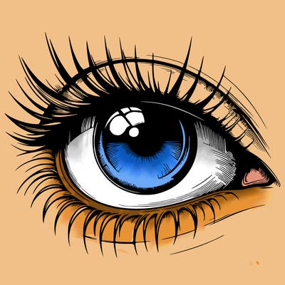realistic eye