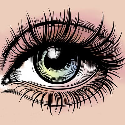 realistic eye