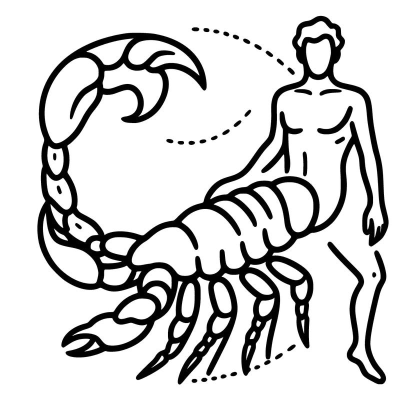 scorpio zodiac as a human