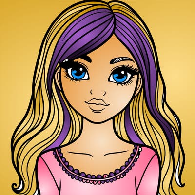 pretty girl with freckles