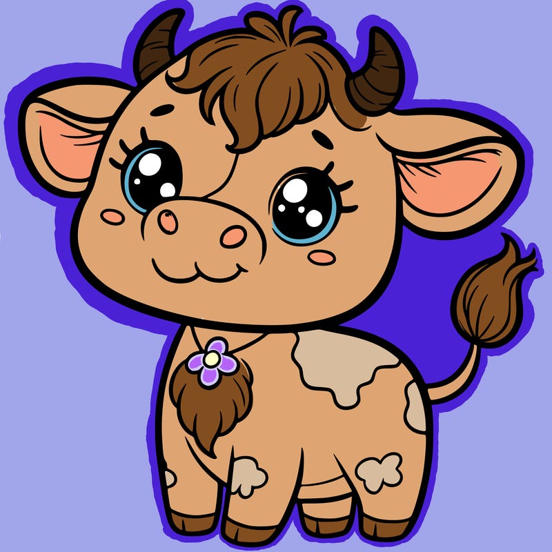 cute cow