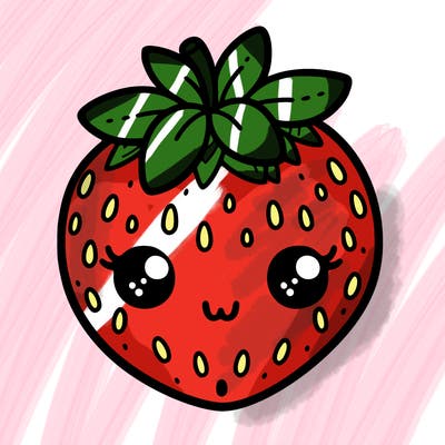 cute strawberry