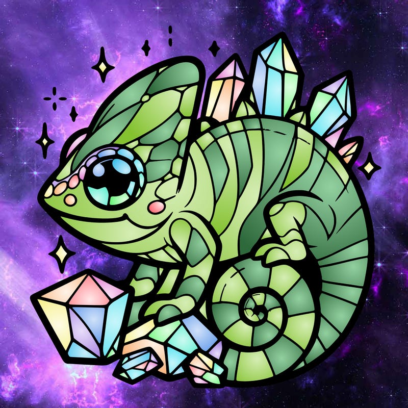 crystal chameleon