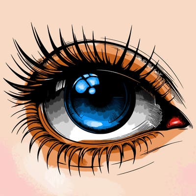 realistic eye
