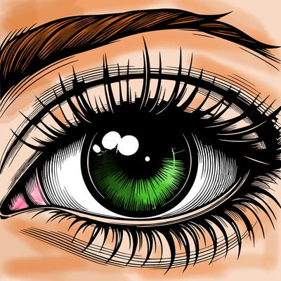 realistic eye