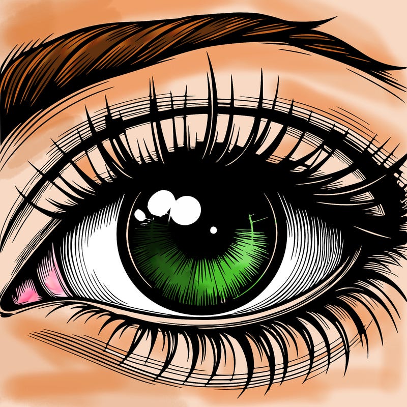 realistic eye