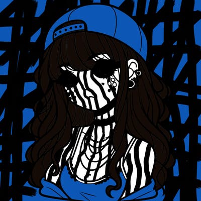 scene girl aesthetic