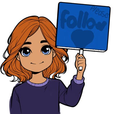 realistic girl holding up a sign