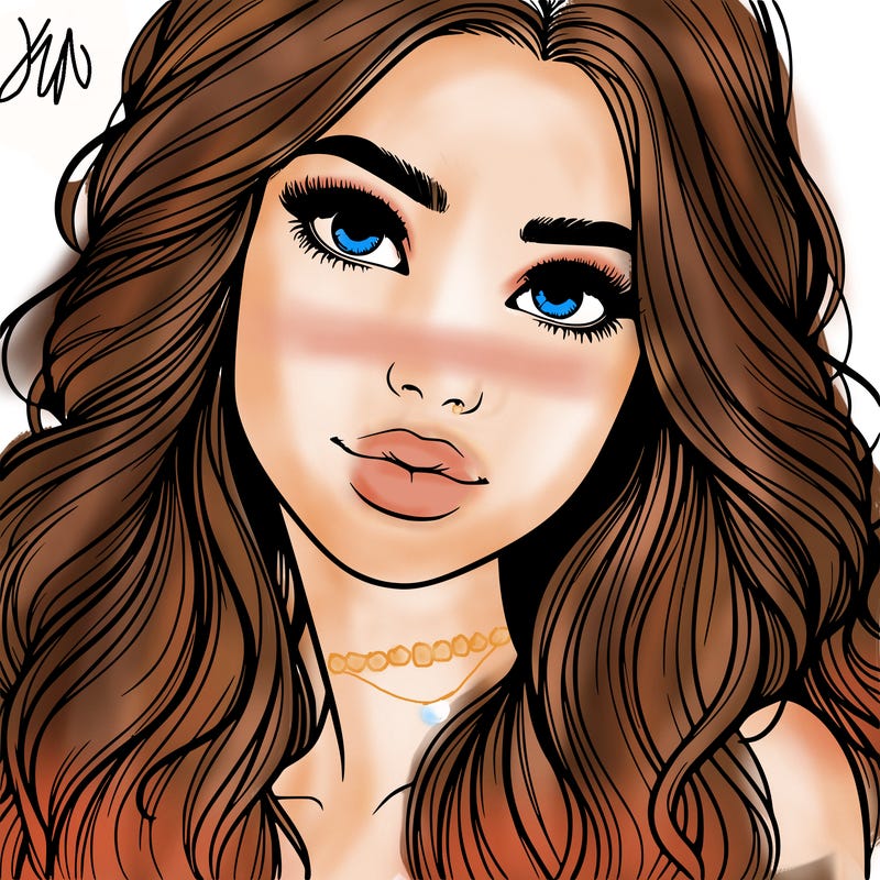 beautiful realistic girl