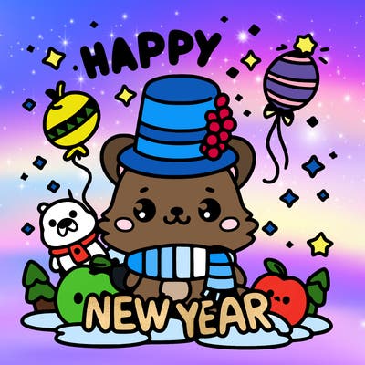 message : happy new year