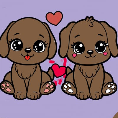 cute little puppies 🐶