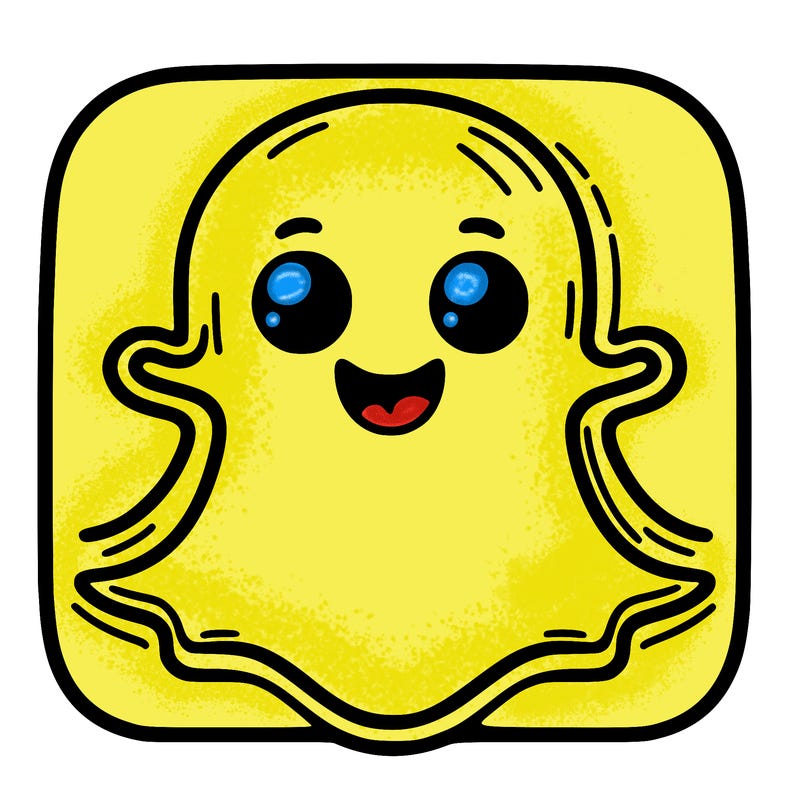 regular snapchat logo