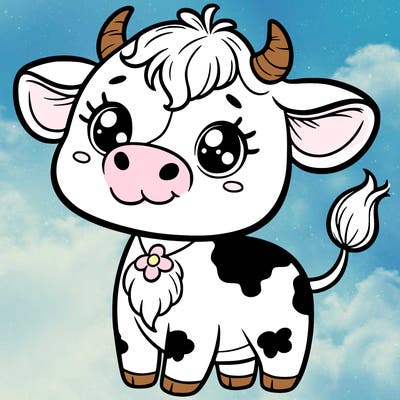 cute cow