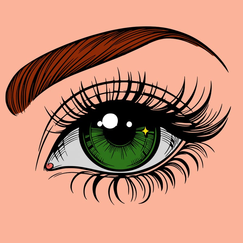 a beautiful eye