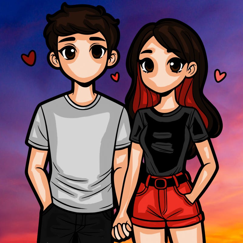 boyfriend and girlfriend