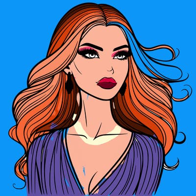 beautiful fashion woman