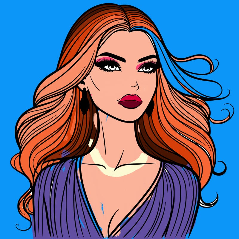 beautiful fashion woman