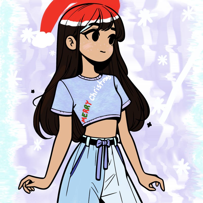 girl in a cute crop top