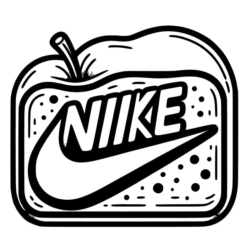 plain nike sign