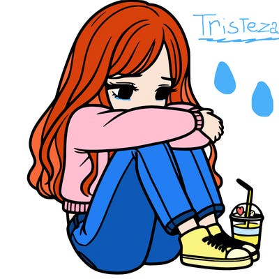 a girl  after a breakup