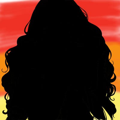 a girl with long hair wearing a sweatshirt and sweatpants.the girl is realistic and she has long hair that is also realistic.her head is on her knees and she is crying.she is sitting down and she looks sad