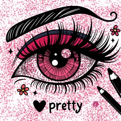 pretty eye
