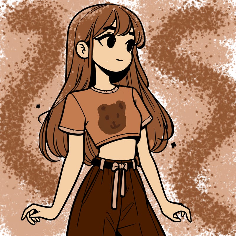 girl in a cute crop top