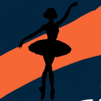 realistic ballerina