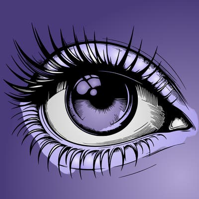 realistic eye