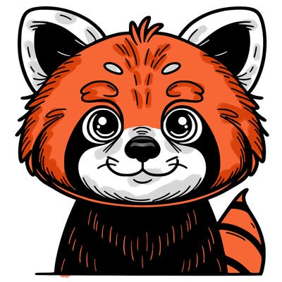 red panda