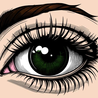 realistic eye