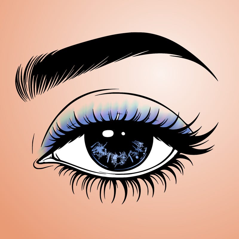 eye closed realistic