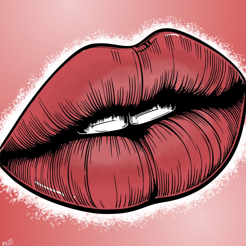 realistic lips