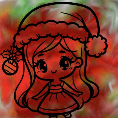 chrismas girl