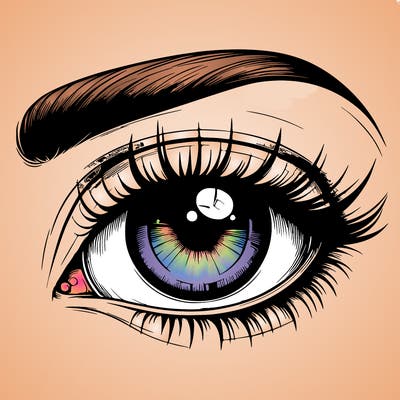 realistic eye