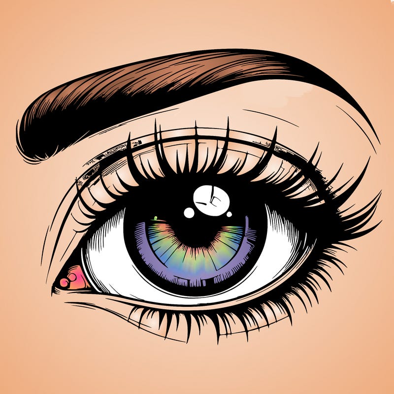 realistic eye