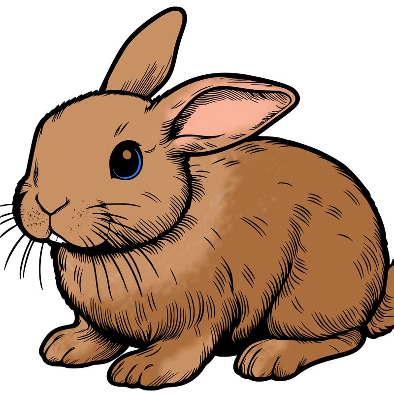 realistic bunny