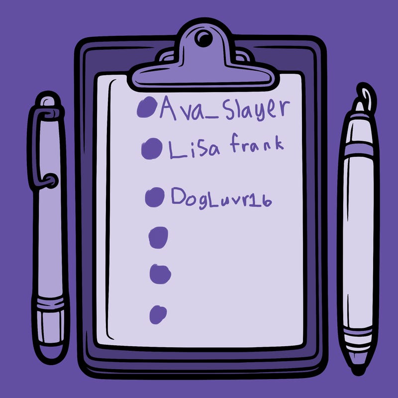 blank clip board with pen