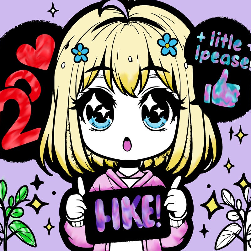 cute girl saying 20 likes please