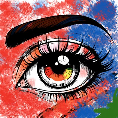 realistic eye