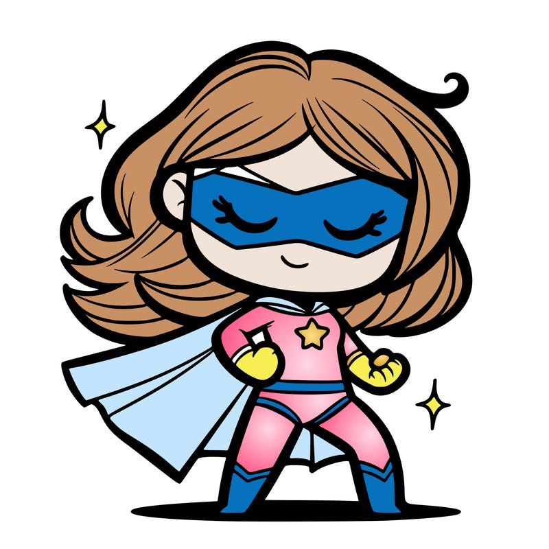 superhero girl  10 / 10