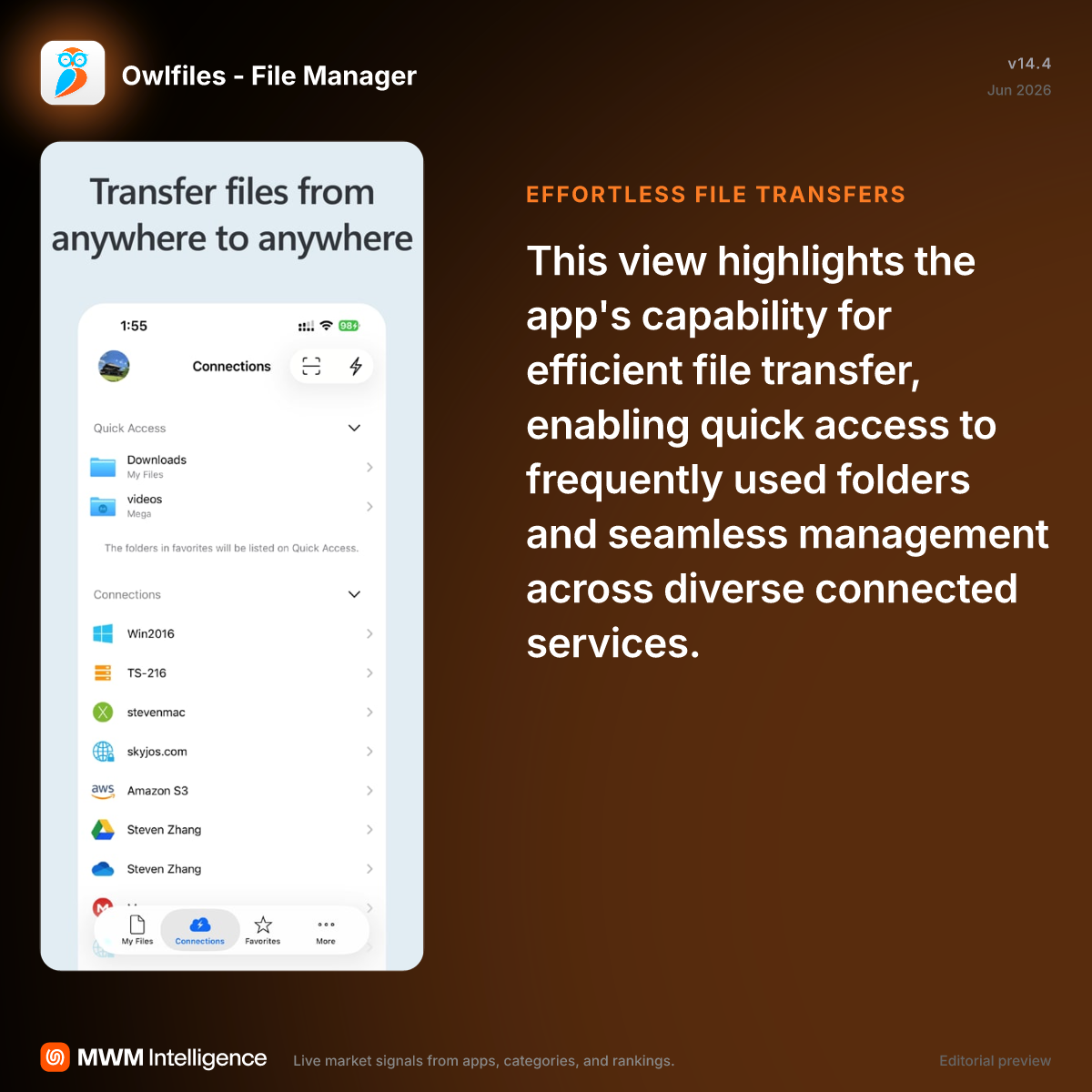 Owlfiles - File Manager - Utilities App | MWM