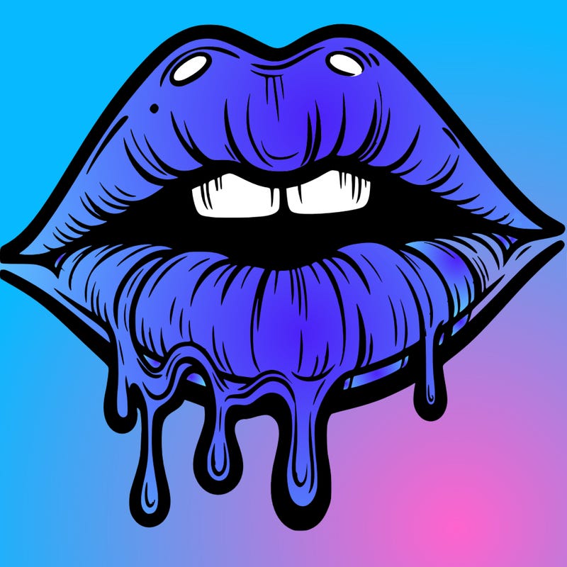 lips that look realistic and drip