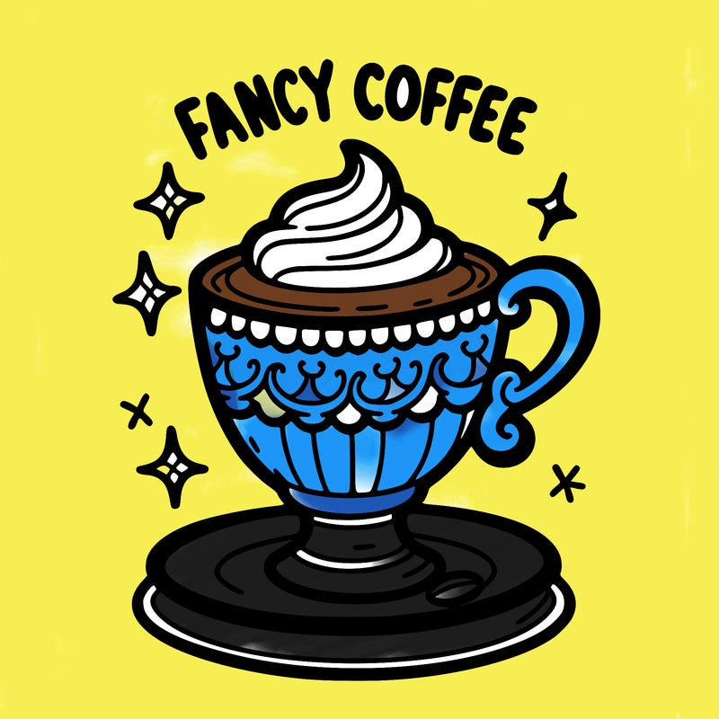fancy coffee