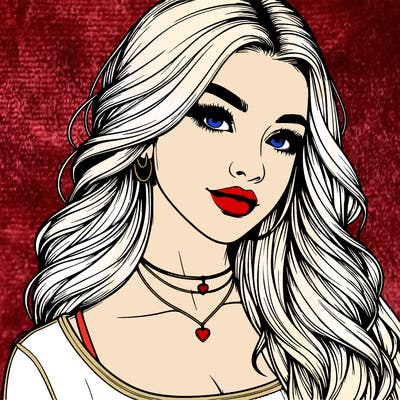 detailed realistic girl