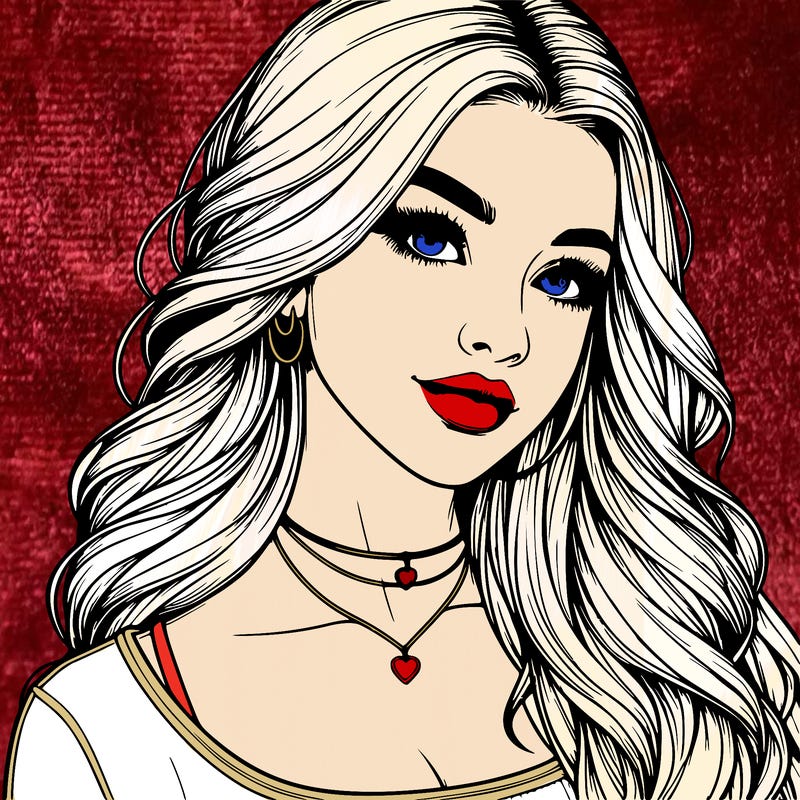 detailed realistic girl