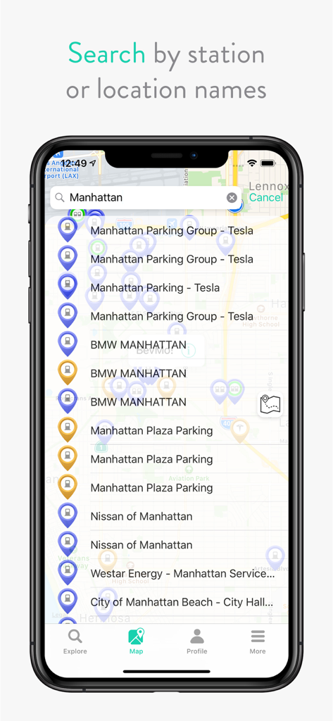 Résultats de recherche pour les bornes de recharge pour véhicules électriques à Manhattan sur ChargeHub.